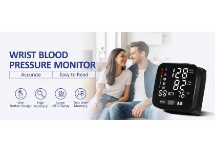 Your Daily Health Companion: The Smart Wrist Blood Pressure Monitor