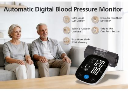 Automatic Digital Blood Pressure Monitor: A Smarter Choice for Accurate Home Health Monitoring