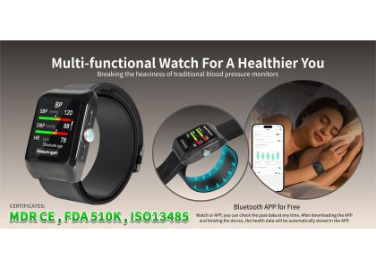 Smart Blood Pressure Watch: The Future of Convenient Health Monitoring